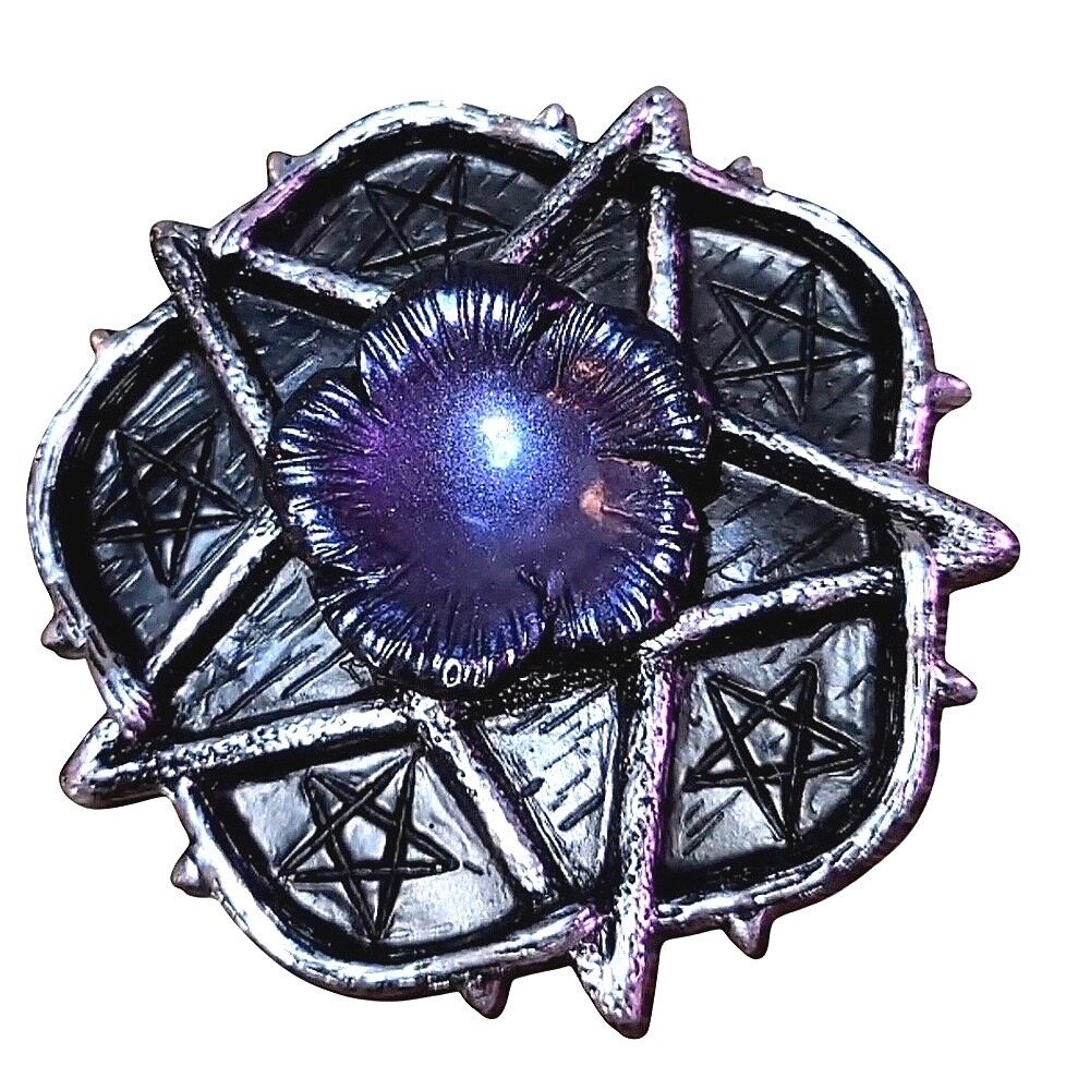 Black‎ blue Silver crystal sphere stand